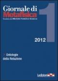 Giornale di metafisica (2012). 1.Ontologie della relazione