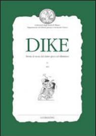 Dike. Rivista di storia del diritto greco ed ellenistico (2012). Vol. 15