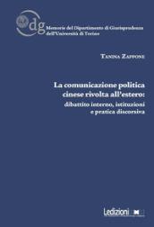 La comunicazione politica cinese rivolta all'estero