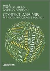Content analysis. Tra comunicazione e politica