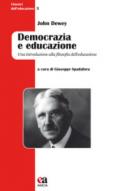 Democrazia e educazione. Una introduzione alla filosofia dell'educazione