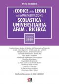 Il codice delle leggi dell'amministrazione scolastica universitaria, AFAM e ricerca