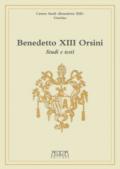 Benedetto XIII Orsini. Studi e testi