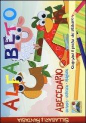 Alfabeto. Abecedario. Scrivere, colorare, ritagliare. Costruisci il poster del sillabario