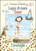 Creazioni artistiche legni di mare, sassi e conchiglie