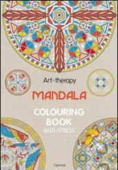 Art therapy. Mandala. Colouring book anti-stress