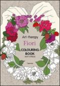 Art therapy. Fiori. Colouring book