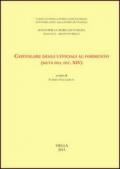 Capitolare degli ufficiali al formento (metà del sec. XIV)