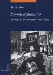 «Somnii explanatio». Novelle sull'arte italiana di Henry Thode