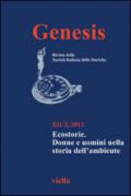 Genesis. Rivista della Società italiana delle storiche (2013). 2.Ecostorie. Donne e uomini nella storia dell'ambiente