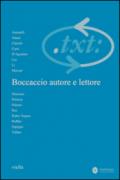 Critica del testo. 16.Boccaccio autore e lettore