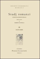 Studj romanzi. Nuova serie: 9
