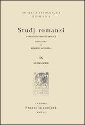 Studj romanzi. Nuova serie: 9