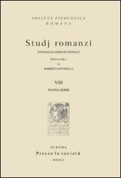 Studj romanzi. Nuova serie: 8