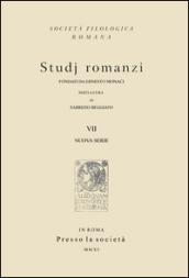 Studj romanzi. Nuova serie: 7