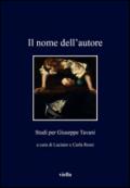 Il nome dell'autore. Studi per Giuseppe Tavani