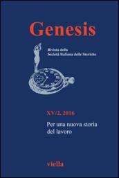 Genesis. Rivista della Società italiana delle storiche (2016)