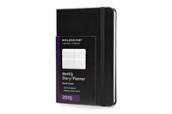 MOLESKINE WEEKLY POCKET PLANNER 2015 BLACK HARD COVER - VERTICAL LAYOUT