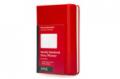 MOLESKINE WEEKLY POCKET PLANNER 2015 RED HARD COVER