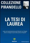 La tesi di laurea. Laute und Lautentwickelung der Mundart von Girgenti (Suoni e sviluppi di suoni della parlata di Girgenti)