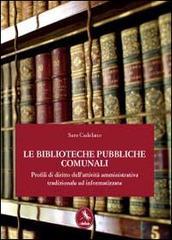 Le biblioteche pubbliche comunali