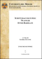 Scritti raccolti per i 70 anni di Ennio Badolati. 2.