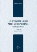 Le autonomie locali nella giurisprudenza. Antologia di casi