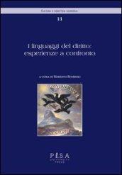 I linguaggi del diritto: esperienze a confronto