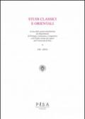 Studi classici e orientali (2015). 61.
