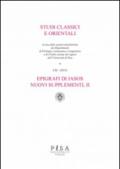 Studi classici e orientali (2015). 61.