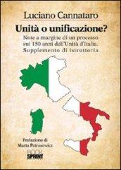 Unita o unificazione