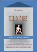 CIL X, 5182. Scritto nella pietra