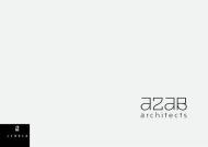 AZAB. Architects. Ediz. italiana e inglese