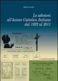 Le adesioni all'azione cattolica italiana dal 1922 al 2011