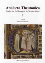 Analecta Theutonica. Studies for the history of the Teutonic Order. 1.