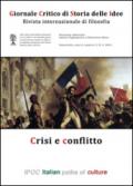 Giornale critico di storia delle idee (2014). 11.Crisi e conflitto