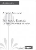 Per nodi. Esercizi di philosophia minima