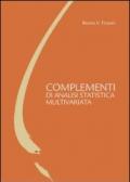 Complementi di analisi statistica multivariata