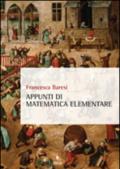 Appunti di matematica elementare