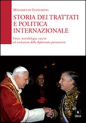 Storia dei trattati e politica internazionale