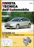 Citroen C4. 1.6i 16v 110cv - 1.6 HDi 90 e 110 cv da 11/2004. Ediz. multilingue