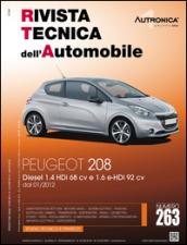 Peugeot 208. Diesel 1.4 HDI 68CV e 1.6 E-HDI 92 CV