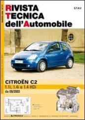 Citroen C2. Benzina 1.1,1.4 e diesel 1.4 HDi da 09/2003. Ediz. multilingue