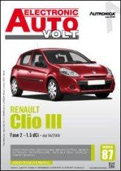 Renault Clio III. 1.5 DCI dal 04/2009. Ediz. multilingue