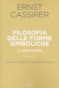 Filosofia delle forme simboliche. Vol. 1: linguaggio, Il.