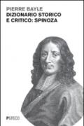 Dizionario storico e critico: Spinoza
