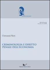 Criminologia e diritto penale dell'economia