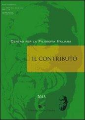 Il contributo (2013) vol. 1-2