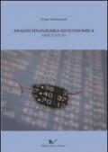 Analisi finanziaria ed economica. Esercitazioni