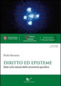 Diritto ed episteme. Note sullo statuto dello strumento giuridico